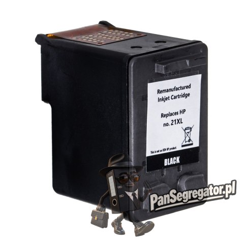 SUPERBULK Tusz do drukarki HP B-H21XL (zamiennik HP 21XL C9351) Standard czarny
