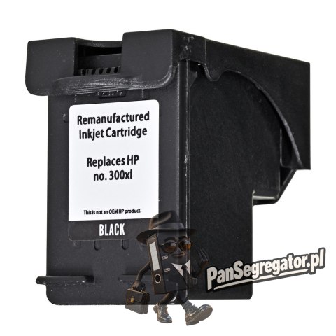 SUPERBULK Tusz do drukarki HP B-H300XLBk (zamiennik HP 300XL CC641) Standard czarny