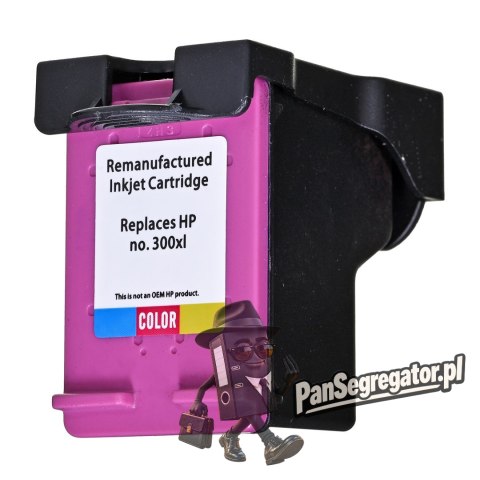 SUPERBULK Tusz do drukarki HP B-H300XLC (zamiennik HP 300XL CC644) Standard trójkolorowy