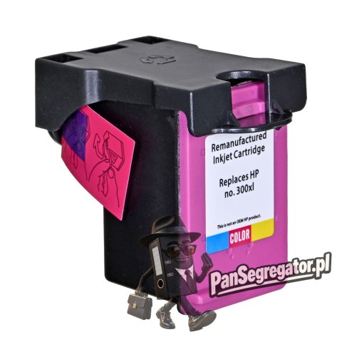 SUPERBULK Tusz do drukarki HP B-H300XLC (zamiennik HP 300XL CC644) Standard trójkolorowy
