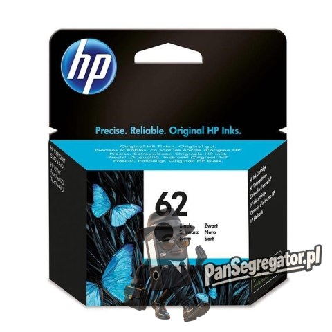 Tusz HP czarny HP 62, HP62=C2P04A, 200 str.
