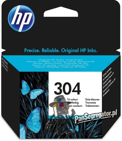 Tusz HP kolor HP 304, HP304=N9K05AE, 100 str.
