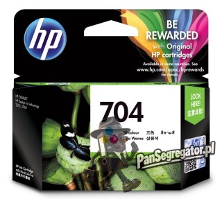 Tusz HP kolor HP 704, HP704=CN693AE, 200 str.,6 ml
