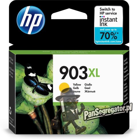 Tusz HP żółty HP 903XL, HP903XL=T6M11AE, 825 str.