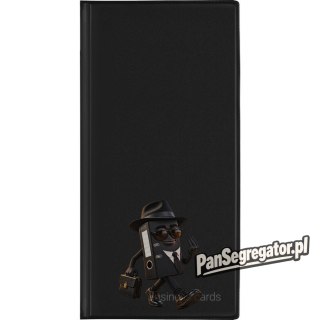 Wizytownik Etui na 96 wizytówek Premium czarny WI-24-01 BIURFOL