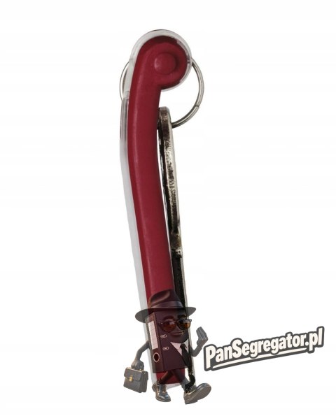 Zawieszki do kluczy (6szt.) czerwone 195703 DURABLE KEY CLIP