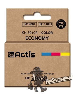 Actis KH-304CR Tusz (zamiennik HP 304XL N9K07AE; Premium; 18 ml; kolor)