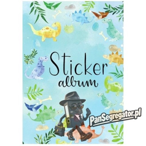 Album A5 na naklejki "DINOZAURY" Z-DESIGN 57793 AVERY ZWECKFORM