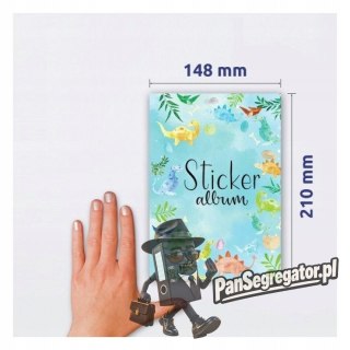 Album A5 na naklejki "DINOZAURY" Z-DESIGN 57793 AVERY ZWECKFORM