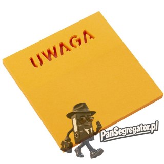 Bloczek samoprzylepny 75x75mm UWAGA 50k 110328 SMART