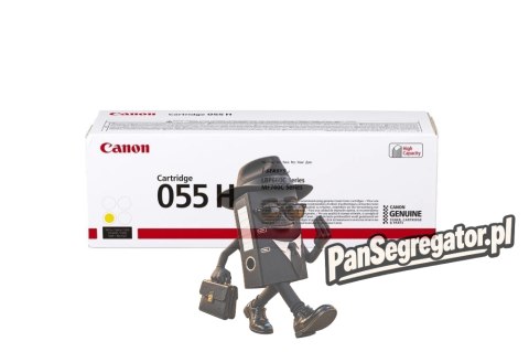 Canon 055H kaseta z tonerem 1 szt. Oryginalny Żółty