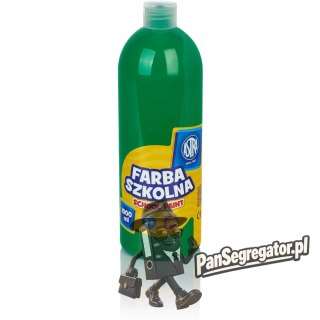 Farba plakatowa szkolna 1000ml zielona jasna 301217051 ASTRA