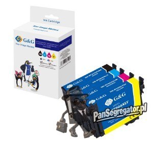 G&G NP-R2-0604XLBKCMY-R nabój z tuszem 1 szt. Zamiennik Czarny, Cyjan, Purpurowy, Żółty