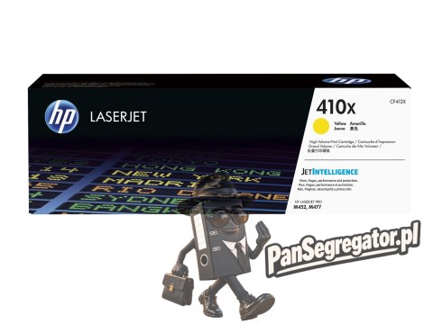 HP 410X oryginalny wkład z żółtym tonerem LaserJet XL