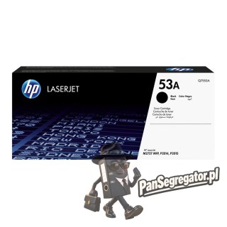 HP 53A oryginalny wkład z czarnym tonerem LaserJet