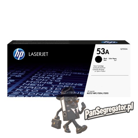 HP 53A oryginalny wkład z czarnym tonerem LaserJet