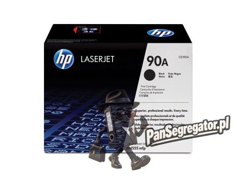 HP 90A oryginalny wkład z czarnym tonerem LaserJet