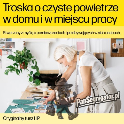 HP 971 oryginalny wkład atramentowy błękitny