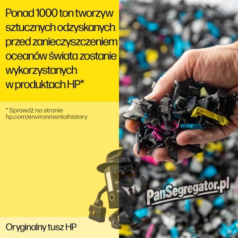 HP 971 oryginalny wkład atramentowy błękitny