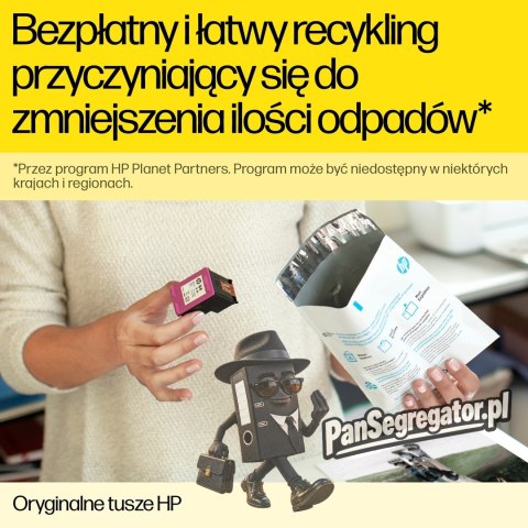 HP 971 oryginalny wkład atramentowy purpurowy