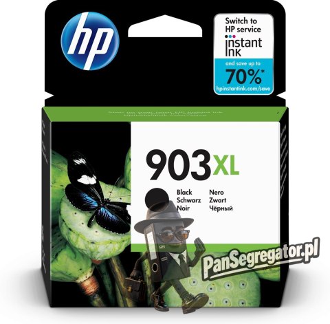 HP Oryginalny czarny wkład atramentowy 903XL