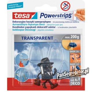 Haczyki samoprzylepne POWERSTRIPS Deco (5szt.) blister 58900-00017 TESA
