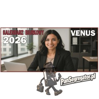 Kalendarz biurowy VENUS B5 BESKIDY tygodniowy poziomy