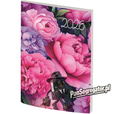 Kalendarz kieszonkowy A7 oprawa PCV bezbarwny 2027 A7040B-MIX Wokół Nas