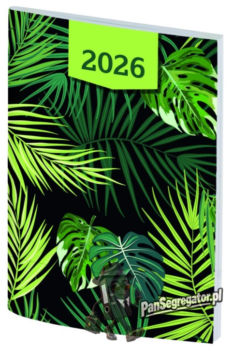 Kalendarz kieszonkowy A7 oprawa PCV bezbarwny 2027 A7040B-MIX Wokół Nas