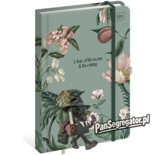 Kalendarz książkowy 2027 A5 192 Mat+UV Wild Flowers INTERDRUK