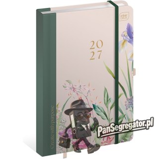 Kalendarz książkowy 2027 A5 192 TO Hybryda Garden INTERDRUK