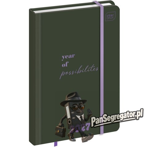 Kalendarz książkowy 2027 A6 192 Metallic Possibilities INTERDRUK