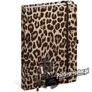 Kalendarz książkowy 2027 B5 192Mat+UV Leopard INTERDRUK