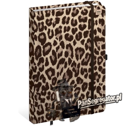 Kalendarz książkowy 2027 B5 192Mat+UV Leopard INTERDRUK