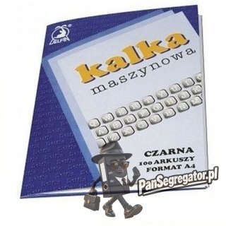 Kalka maszynowa A4 100 arkuszy DELFIN
