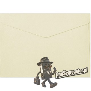 Koperta C5 Pearl kremowy 150g. (10szt.) 280641 Galeria Papieru