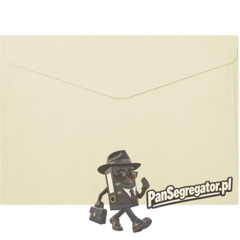Koperta C5 Pearl kremowy 150g. (10szt.) 280641 Galeria Papieru