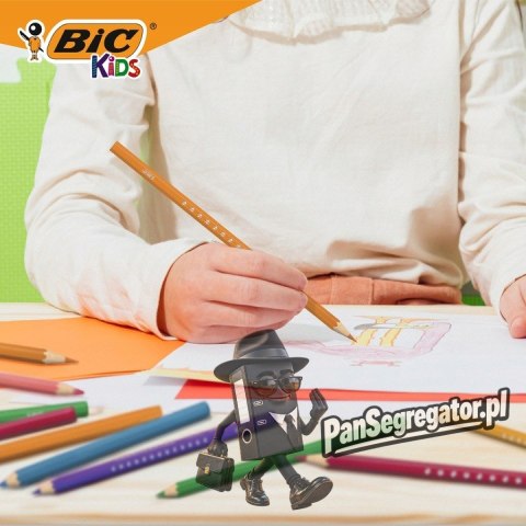 Kredki drewniane ECO SMOOTH 24 kolory 525787 BIC