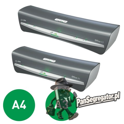 Laminator iLam OFFICE A4 230V srebrny 72510084 LEITZ