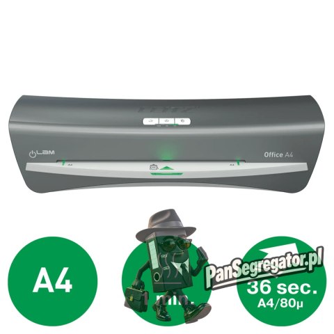 Laminator iLam OFFICE A4 230V srebrny 72510084 LEITZ