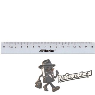 Linijka metalowa 15cm 30403 LENIAR