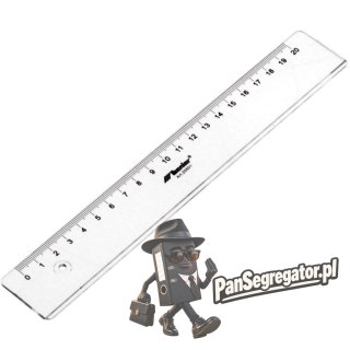 Linijka przezroczysta 20cm 20501 LENIAR
