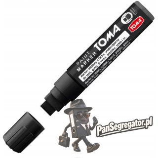 Marker olejowy JUMBO czarny 15x8mm TO-443 TOMA