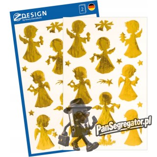 Naklejki Z-Design foliowe - złoty anioł 52393 AVERY ZWECKFORM