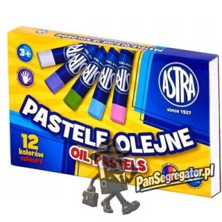 Pastele olejne zestaw 12 kolorów kredki 313112001 ASTRA