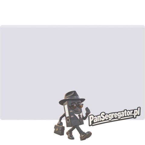 Podkładka na biurko z kieszenią 38x58cm PVC przezroczysta PB-04-01 BIURFOL