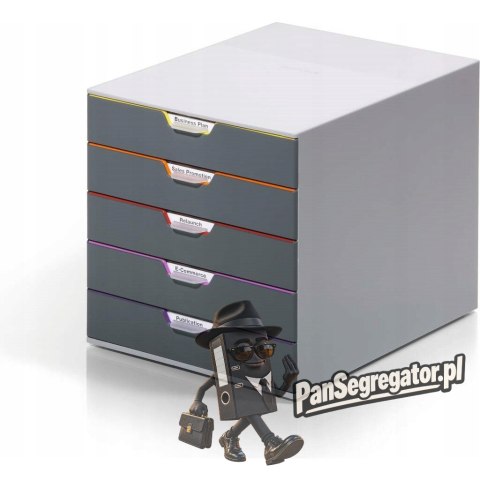 Pojemnik VARICOLOR z 5 szufladkami 760527 DURABLE