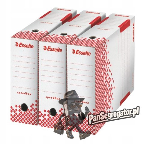 Pudło archiwizacyjne na dokumenty 100mm Speedbox 623908 ESSELTE