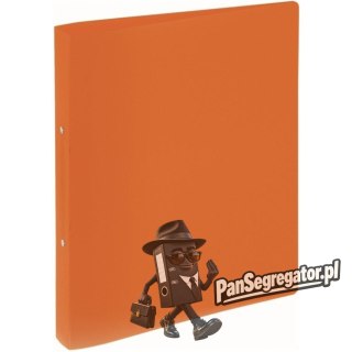 Segregator PP A4 PAGNA 2 ringi 16mm pomarańczowy P2090109