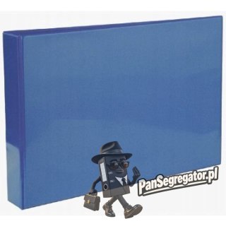 Segregator na dokumenty A3 poziomy 2 ringi 70mm granatowy SE-06-02 BIURFOL